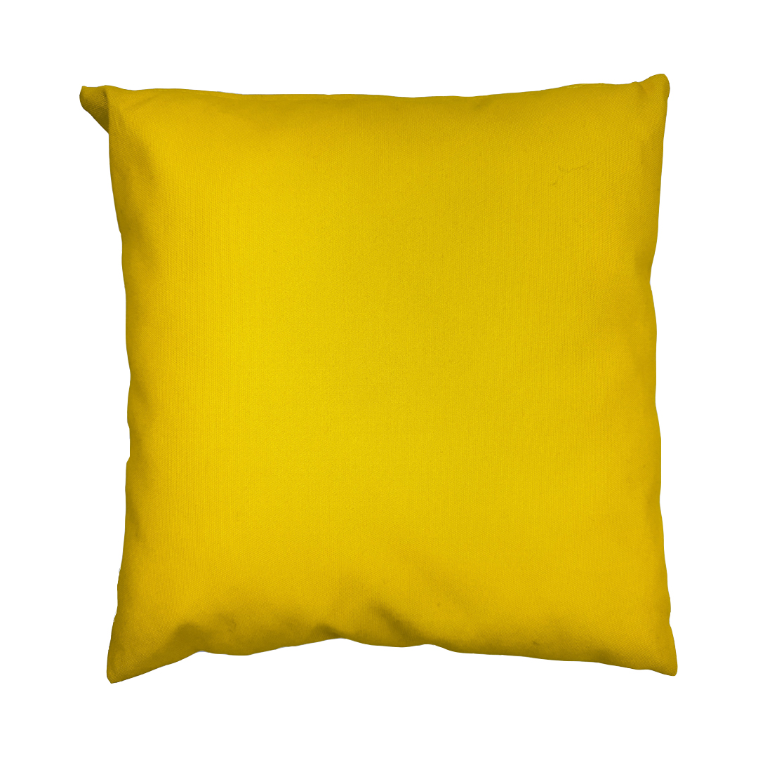 Cuscino 40x40 giallo sole