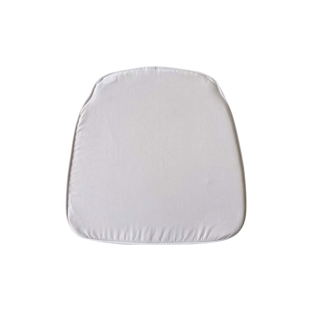 Cuscino sedia Chiavarina tessuto bianco