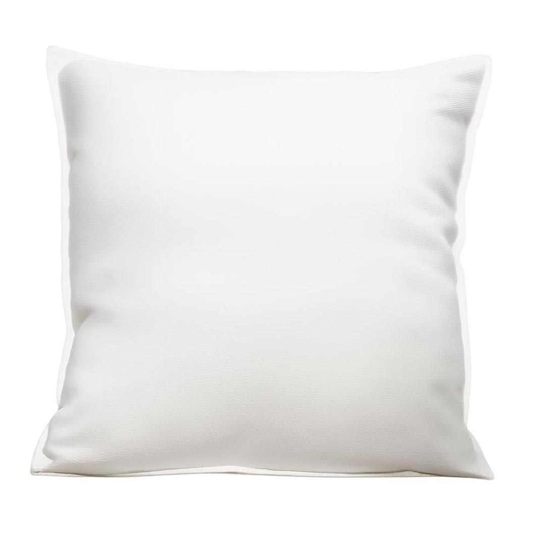 Cuscino 60x60 bianco ghiaccio Oxford