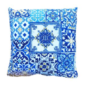 Cuscino 40x40 Amalfi piastrelle blu