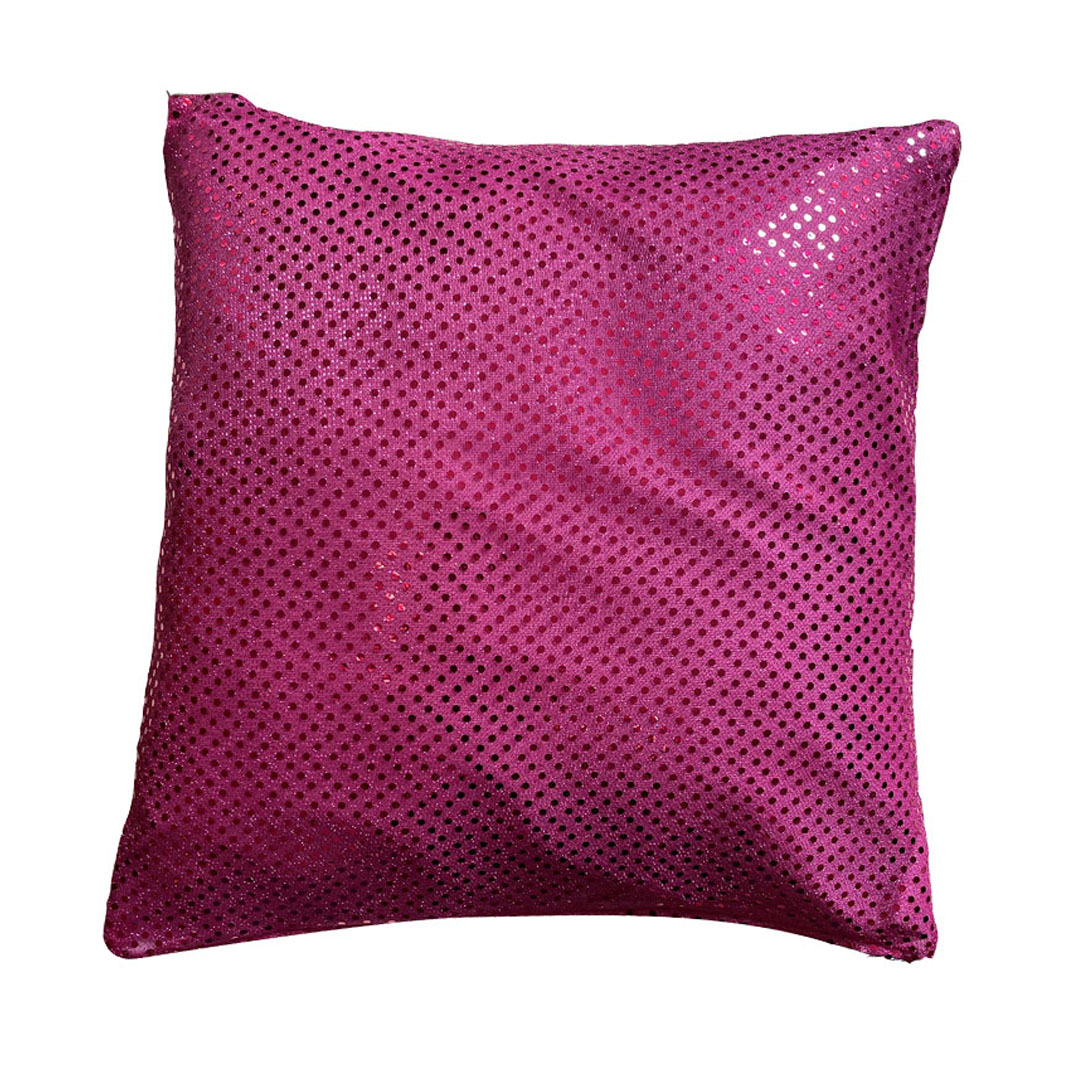 Cuscino 40x40 Paillettes fucsia