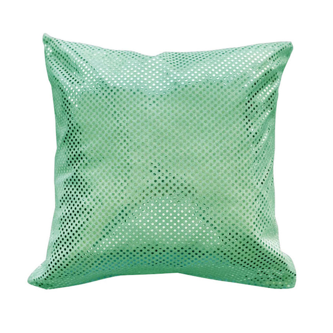 Cuscino 40x40 Paillettes verde