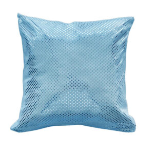 Cuscino 40x40 Paillettes azzurro