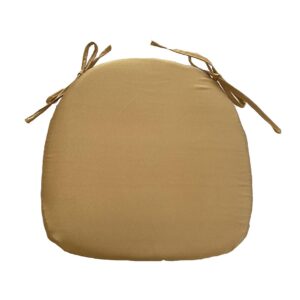 Cuscino sedia cross raso oro