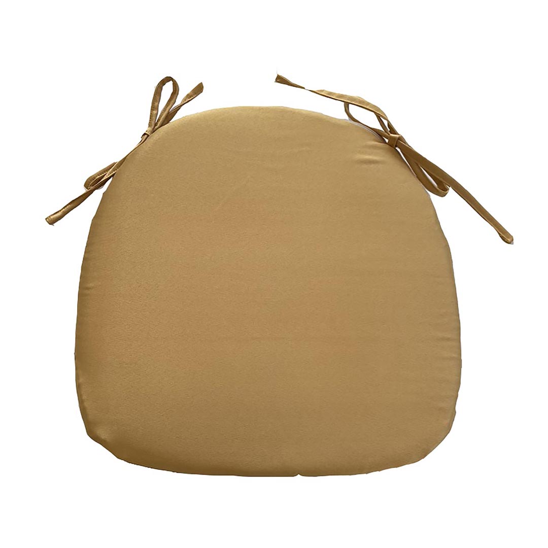 Cuscino sedia cross raso oro