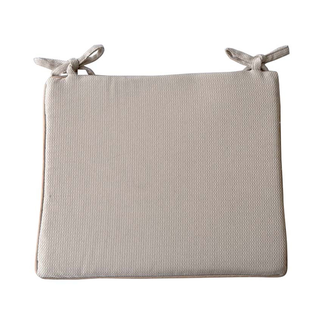 Cuscino sedia Melanie tessuto gemma beige