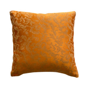 Cuscino Damascato 40x40 arancione