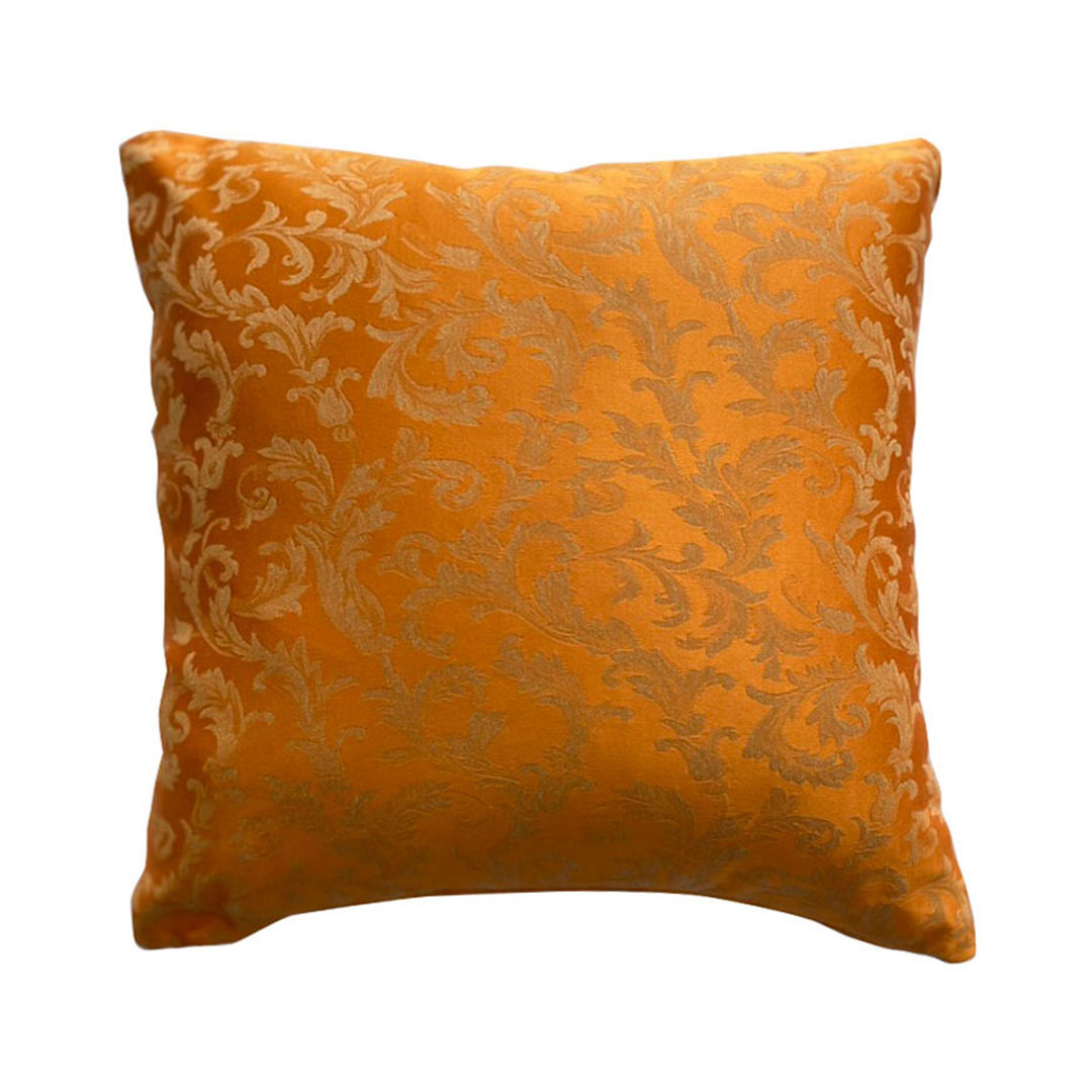 Cuscino Damascato 40x40 arancione