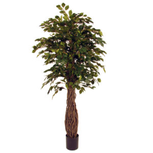 Pianta artif Ficus Benjamin Tropical Liana