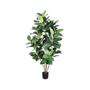 Pianta artificiale Ficus Elastica 120